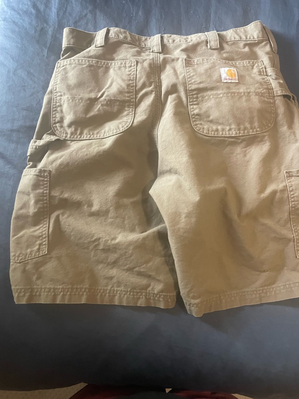 Carhartt Men's Cargo Work Shorts in Tan